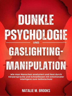 cover image of Dunkle Psychologie und Gaslighting-Manipulation